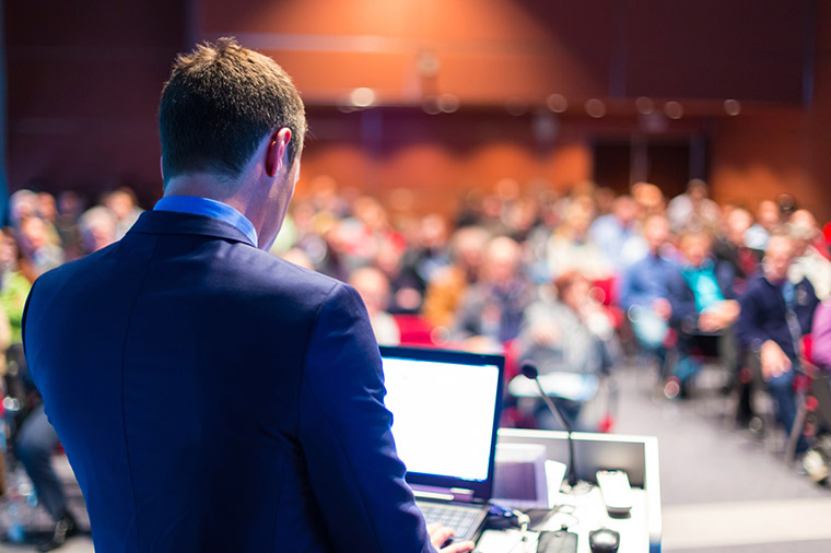 presenting to public